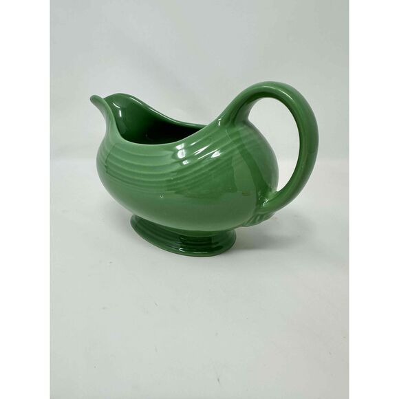 Fiesta Dining Fiesta Fiestaware Sauce Boat Gravy Meadow Green Homer
